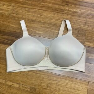 Vanity Fair Smoothing Comfort Wireless Full‎ Coverage Bra 71380 Womens 40D Beige